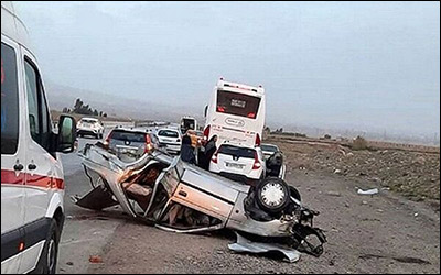 انحراف به چپ علت اصلی تصادفات جاده ای در استان چهارمحال و بختیاری