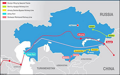 مسیر ترانس خزر محرک اصلی رشد صادرات قزاقستان
