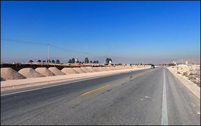 افتتاح رسمی ۳۲ کیلومتر از محور جهرم - لار - بندرعباس در سال جاری