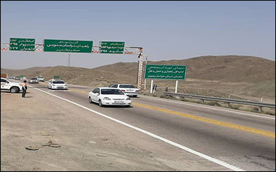 آشکارسازی بیش از ۲۰ هزار تابلو و علائم در سطح جاده های استان خراسان جنوبی