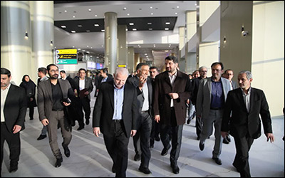 بهره برداری از ۳ پل ارتباطی انتقال مسافران در فرودگاه مشهد