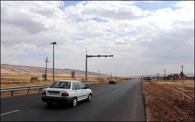 نصب ۱۱ دوربین نظارتی جدید در جاده های استان ایلام