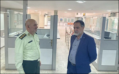 تمدید گذرنامه زائران اربعین در فرودگاه بین المللی شهید آیت الله صدوقی یزد