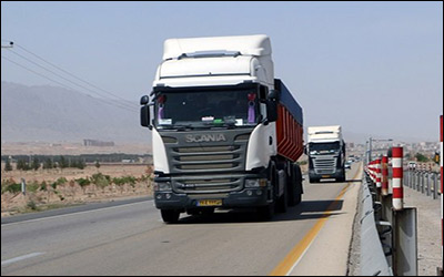 ممنوعیت تردد کامیون در محور زنجان - اردبیل طی روزهای ۱۴ و ۱۵ خرداد ماه