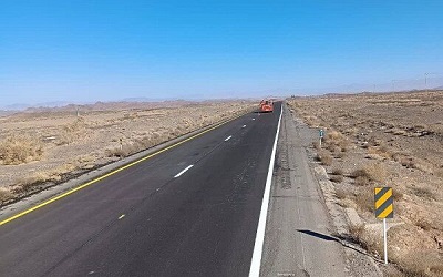 اجرای خط کشی ۳۴۸۰ کیلومتر از محورهای مواصلاتی خراسان جنوبی