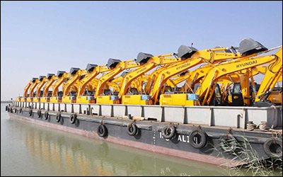 موانع واردات ماشین‌آلات سنگین و معادن به بندر خرمشهر رفع می‌شود