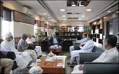 نشست مدیرکل بنادر و دریانوردی سیستان و بلوچستان با فعالان اقتصادی مقیم عمان