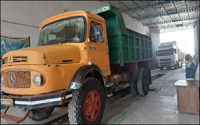مردود شدن ۲۰ درصد وسایل نقلیه سنگین در مراجعه به مراکز معاینه فنی استان قزوین