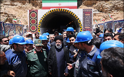 افتتاح جاده پاتاوه - دهدشت در استان کهگیلویه و بویراحمد با حضور رئیس جمهور
