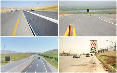 خط کشی ۷۶۵ کیلومتر از جاده های استان لرستان طی دو ماه نخست سال جاری