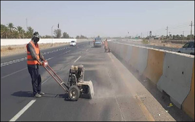 اجرای ۶۰ کیلومتر عملیات اسلاری سیل و درزگیری در جاده های شریانی جنوب سیستان و بلوچستان