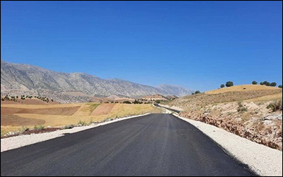 زیرسازی و آسفالت ۲۴ کیلومتر از راه‌های روستایی در استان لرستان طی سه ماه نخست سال جاری