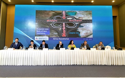 برگزاری نخستین همایش لجستیک و تجارت کریدور شمال - جنوب در قزاقستان