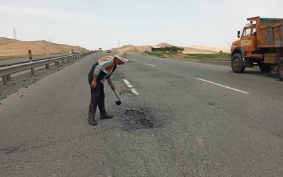 تداوم لکه گیری در آزادراه زنجان - تبریز