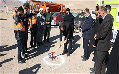 آغاز عملیات احداث نمازخانه‌ بین‌راهی در محور شهرکرد به اصفهان