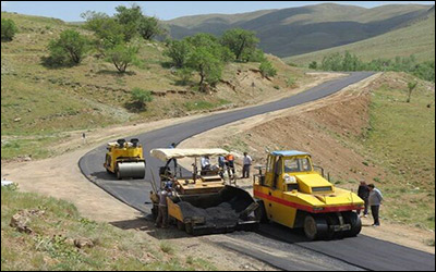 ۲۰۰ کیلومتر از راه‌های روستایی استان اردبیل در حال بهسازی است