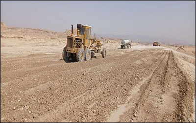 پیشرفت فیزیکی ۷۰ درصدی در قطعات ۱۲ و ۱۳ بزرگراه دیر - بوشهر