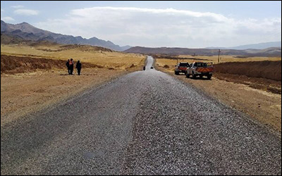 آسفالت ۶ کیلومتر راه روستایی در شهرستان چگنی