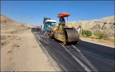 اجرای بیش از ۹ کیلومتر روکش آسفالت محور روستایی در شهرستان ماهنشان