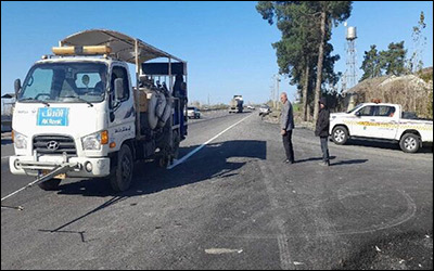 احیا خط‌کشی ۸۰۰ کیلومتر از راه‌های استان گلستان