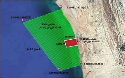 آغاز عملیات عمق سنجی محدوده ساحلی کوه مبارک / ارائه فرصت‌های سرمایه‌گذاری در بنادر شرق هرمزگان