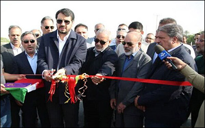 افتتاح ۹۶ کیلومتر کریدور بزرگراهی در استان سیستان و بلوچستان با حضور وزیر راه و شهرسازی
