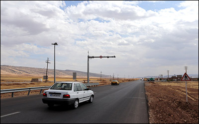 نصب ۳ دوربین پایش تصویری در جاده های استان زنجان