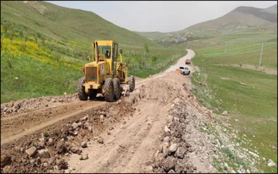 ۴۳۷ کیلومتر راه روستایی در آذربایجان شرقی در حال ساخت است