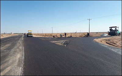 اتمام احداث راه روستایی به طول ۲۱۰۰ متر در بشرویه خراسان جنوبی