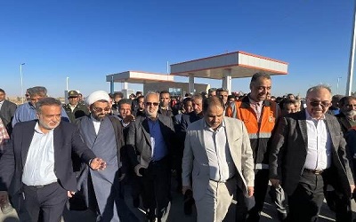 کلنگ‌زنی نصب ۱۲۲ سامانه حمل و نقل هوشمند جاده ای در استان کرمان