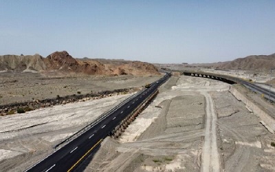 اجرای عملیات احداث کنارگذر پل چاه دیوان در محور زابل _ زاهدان به طول ۱.۵ کیلومتر