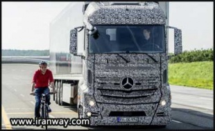 سیستم مرسدس بنز برای رفع نقطه کور در کامیون 