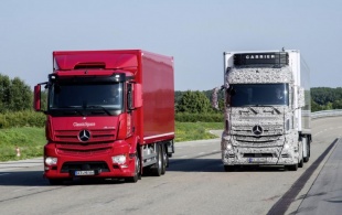 سیستم مرسدس بنز برای رفع نقطه کور در کامیون