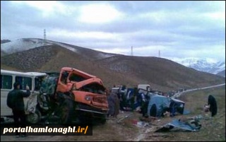 کاهش ۳۷ درصدی آمار تلفات در صحنه تصادف در محورهای جنوب سیستان و بلوچستان