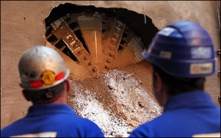 پایان حفاری ایستگاه اول خط دو قطار شهری تبریز