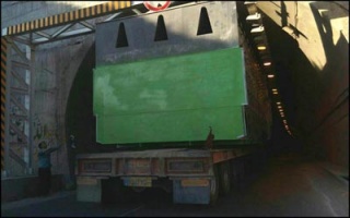 خسارات تونل بزن در محور لار - شیراز غیر قابل محاسبه