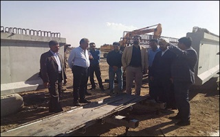 نیاز به ۵۵۰ میلیارد ریال اعتبار برای تکمیل پل بهادرآباد در محور جیرفت - کهنوج - رودان