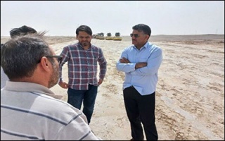 فعالیت بیش از ۳۵۰ دستگاه ماشین آلات سنگین برای ساخت بزرگراه در جاده های شمال سیستان و بلوچستان