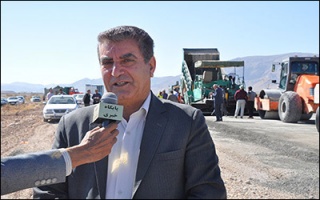 افتتاح ۱۰ کیلومتر از پروژه باند دوم محور مبارکه مجلسی - بروجن تا پایان سال جاری