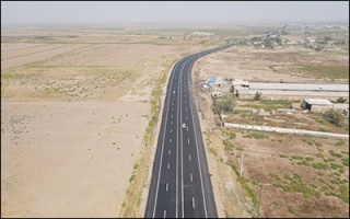 بخشی از جاده چهارخطه اهواز - چذابه آماده بهره‌برداری است