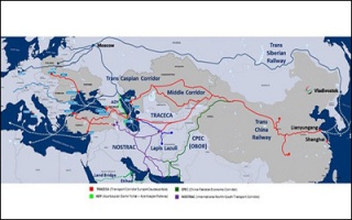 رومانی و توسعه مسیر کریدور میانی