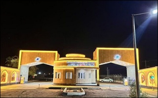 اتمام عملیات بازسازی سردرب فرودگاه شهدای ایرانشهر