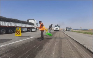 آغاز فعالیت ۴ اکیپ اصلاح و بهسازی در آزادراه زنجان - قزوین