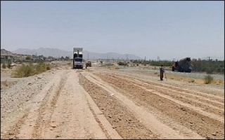 آغاز عملیات اجرایی احداث ۳۵ کیلومتر از باند دوم محور جیرفت - اسفندقه