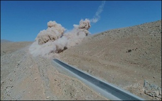 رفع نقطه پرحادثه تقاطع بیاس آباد شهرستان خواف