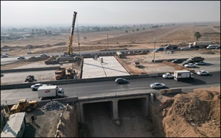 پیشرفت ۸۰ درصدی احداث زیرگذر کوی راه حق در محور اصفهان – بهارستان