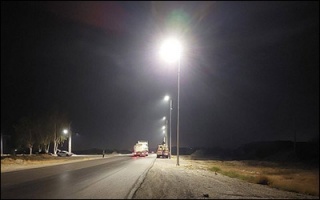 طراحی و اجرای ۲۰ روشنایی نقطه‌ای در نقاط حادثه‌خیز جاده های استان هرمزگان