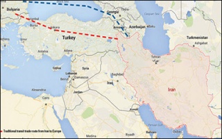 ایران با کریدور خلیج‌فارس - دریای سیاه مزاحمت ترکیه را دور می‌زند