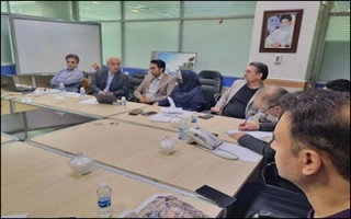 برگزاری جلسه کمیته مکان‌یابی ایستگاه راه آهن بجنورد در شرکت راه آهن