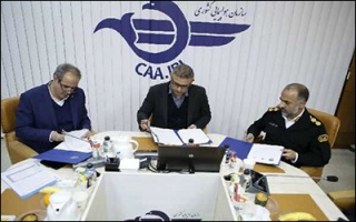 امضا تفاهم نامه همکاری میان سازمان هواپیمایی ، فرماندهی راهنمایی و رانندگی فراجا و شرکت فرودگاه‌ها